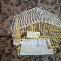 قفس پرنده شیک همراه با آبخوری و دون خوری