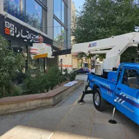 نیسان بالابر نیسان جرثقیل(ارتفاع ۱۲) تابلو نفر بر|خدمات حمل و نقل|شیراز, شهرک والفجر|دیوار
