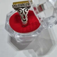 عقیق زرد خطی