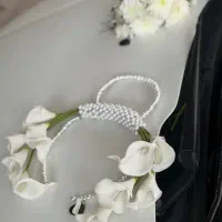 دسته گل ماشین عروس لوکس خاص ووشه