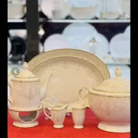 وسایل جهیزیه شیک مبل ۸ نفره.نهارخوری.سرویس چینی