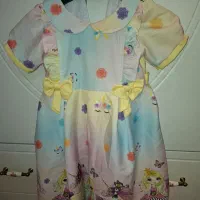 کاپشن و پیراهن دخترانه