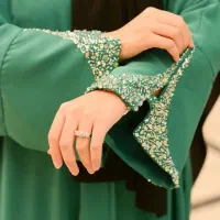 مانتوعبایی زنانه مشکی و رنگی مزون دوز کد Iraan
