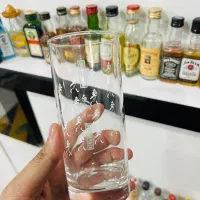 لیوانِ شیشه ای بطری نوشیدنی خارجی اورجینال و آنتیک|ظروف سرو و پذیرایی|شهریار, شهریار|دیوار