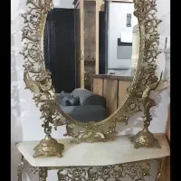 اینه وشمعدان برنج