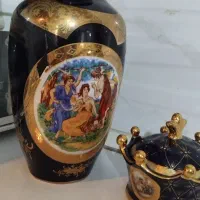 قندان و گلدان لاجوردی