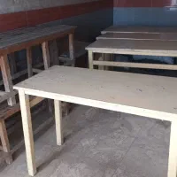 میز و نیمکت قهوه خانه