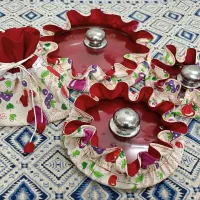 دوخت انواع سرویس آشپزخانه|سفره، حوله، دستمال آشپزخانه|میبد, |دیوار