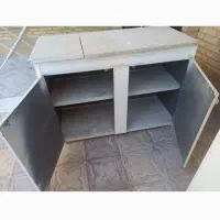 ۲عدد کابینت دودرب همراه با سنگ آن|مصالح و تجهیزات ساختمان|جهرم, |دیوار