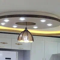 لوستر چوبی بسیار زیبا