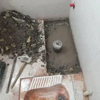 رفع نشتی لوله فاضلاب عایق کاری کف بدون کنده کاری|خدمات پیشه و مهارت|بروجرد, |دیوار