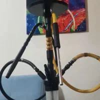 قلیون قلیان وارداتی چهار شلنگ سوپاپ دار