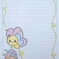 طراحی کادر برای دفتر دانش آموزان گلم...