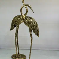 مجسمه درنا برنزی