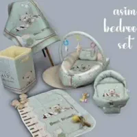 سرویس خواب نوزاد برند آسیم فروشگاه سیسمونی 115