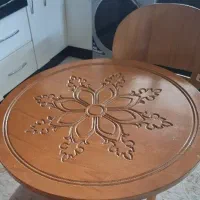 میز خاطره/ناهار خوری چوب راش|میز و صندلی غذاخوری|قم, باغ کرباسی|دیوار