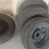 چهار عدد لاستیک و رینگ
