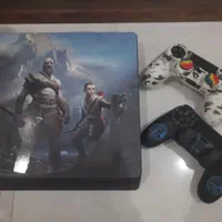 ps4اسلیم یک ترابایت جفت دسته اصلی