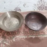 دو عدد کاسه قاجاریه