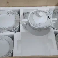 ظرف چینی ۱۲ نفره شرکت پردیس|ظروف سرو و پذیرایی|شاهین‌شهر, خانه کارگر|دیوار