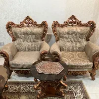 فروش مبل سلطنتی ۹ نفره|مبلمان خانگی و میز عسلی|رشت, منظریه|دیوار