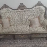 مبلمان ۷ نفره تمیز و مرتب