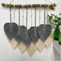 ساخت انواع دیوارکوب های مکرومه|صنایع دستی و سایر لوازم تزئینی|رشت, استقامت ۲|دیوار