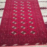 قالیچه ترکمن بافت چله ابریشم