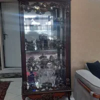 بوفه چوب گردو منبت کاری