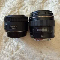 لنز ۸۵ و ۵۰ فیکس