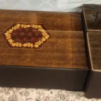 فروش میز بزرگ به همراه دو میز عسلی