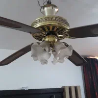 دوعددپنکه لوستری و انگلیسی|پنکه و تصفیه‌کنندهٔ هوا|اهواز, فتح|دیوار