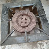 اجاق گاز چدن تک شعله ۵۰×۵۰