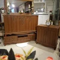 آینه کنسول پارسه جدید آینه و کنسول میز تلویزیون|بوفه، ویترین، کنسول|خرم‌آباد, |دیوار