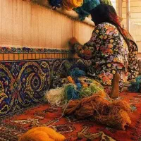 اخذ مجوز قالی بافی برای بانوان محترم