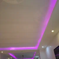 شلنگی|ریسه و چراغ تزئینی|رشت, کوی جام جم|دیوار