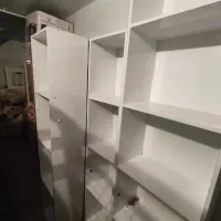 قفسه mdf روکش دار برای کتابخانه و دکور|کتابخانه، شلف، قفسه‌های دیواری|کرمان, |دیوار