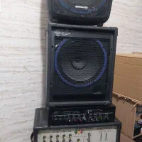 آمپلیفایر اکو شارژی میکسر باند اکتیو  باند پسیو