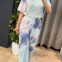 ست تیشرت و شلوار /خارجی/چین پلیسه|لباس|جهرم, |دیوار