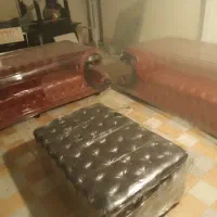 مبلمان راحتی و چستر و میز ناهار خوری