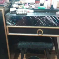 سرویس خواب طوسی ومشکی و طلایی