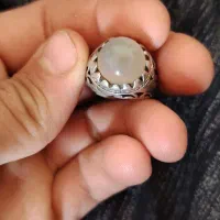 انگشتر عقیق سفدی نقره|جواهرات|بردسکن, |دیوار