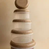 ظرف غذا ۵ تیکه ظرف غذا کودک ۴ تیکه