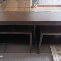 میز و 4عسلی|مبلمان خانگی و میز عسلی|مریوان, |دیوار