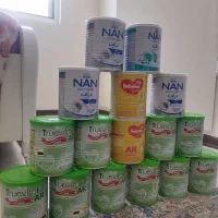 قوطی خالی شیر خشک فلزی