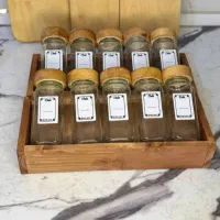 جا ادویه مک کارتی درب فلزی و چوبی|ظروف نگهدارنده، پلاستیکی، یکبارمصرف|ارومیه, |دیوار
