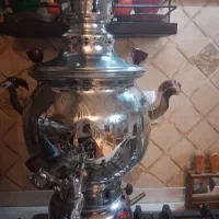 سماور ملیکا ۶ لیتری نو|سماور، چای‌ساز، قهوه‌ساز|محمدیه-قزوین, |دیوار