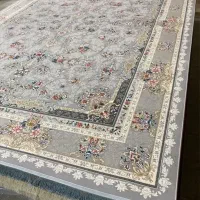 4 فرش هم شکل 700/2550 گل برجسته اکریلیک آلمانی