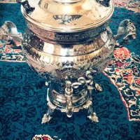 سمارو ۷لیتری برنجی|سماور، چای‌ساز، قهوه‌ساز|صحنه, |دیوار