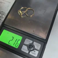 دو عدد انگشتر طلا
